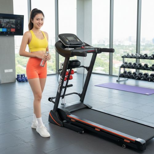 Máy chạy bộ tại nhà có thật sự hiệu quả? Ai nên sử dụng? máy chạy bộ tại nhà osaky os 8218d, máy chạy bộ đa năng osaky sport động cơ 2.5hp mạnh mẽ