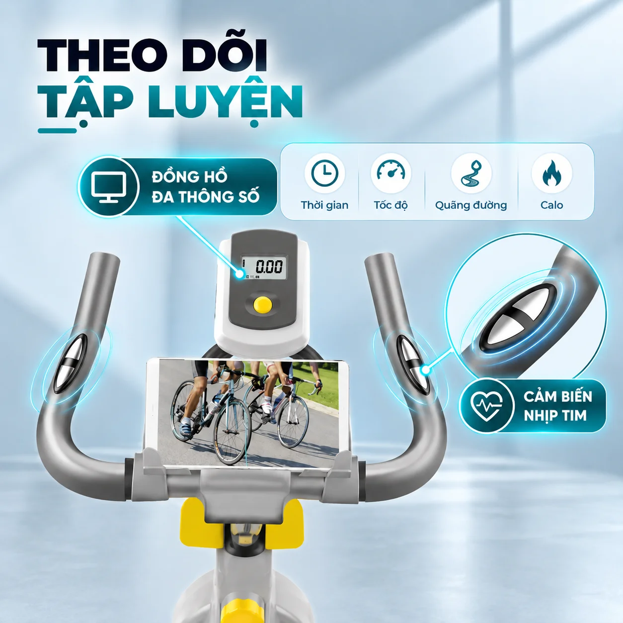 Màn hình theo dõi PowerRide X8