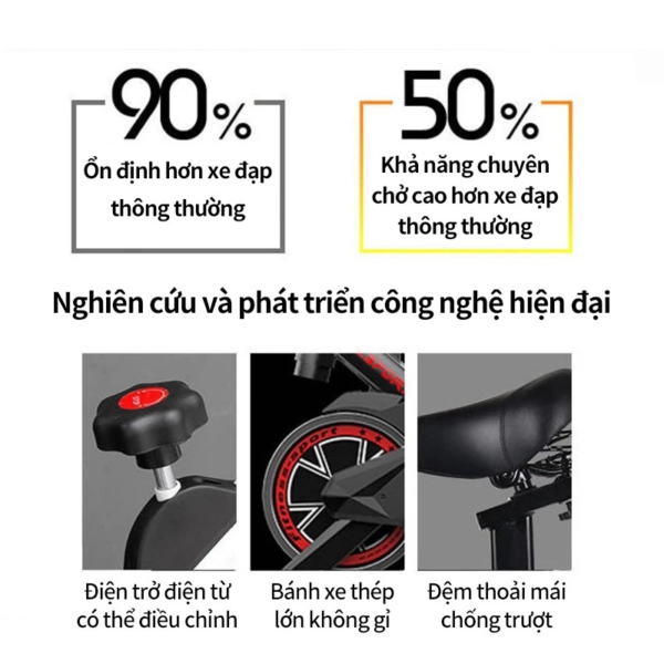 xe đạp tập thể dục sport gh q7, xe đạp thể dục tại nhà